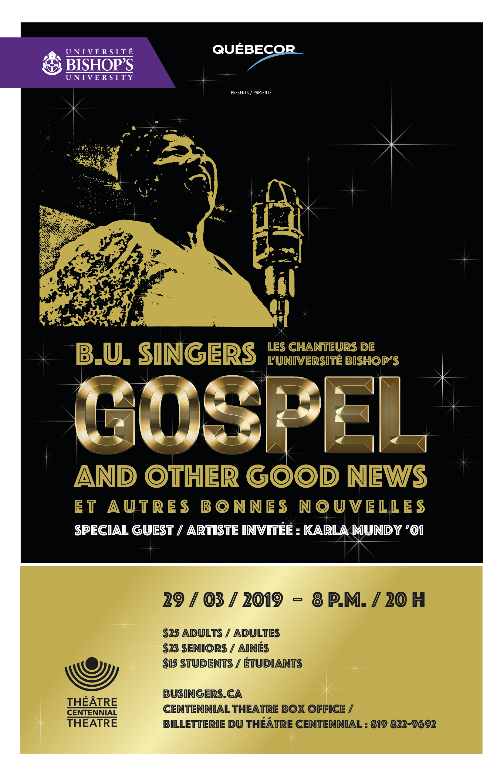 Les Chanteurs de l’Université Bishop’s | Gospel and Other Good News!